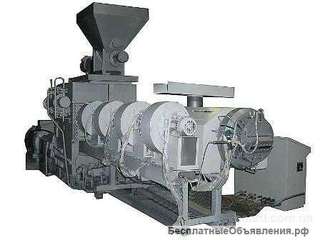 Двухшнековый гранулятор 600 кг/час с горячей торцевой резкой