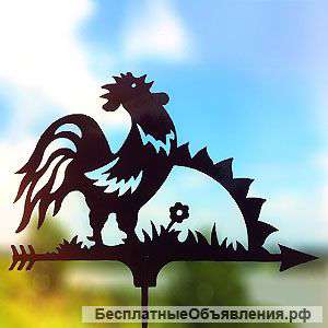 Большой флюгер «Петух» на крышу дома