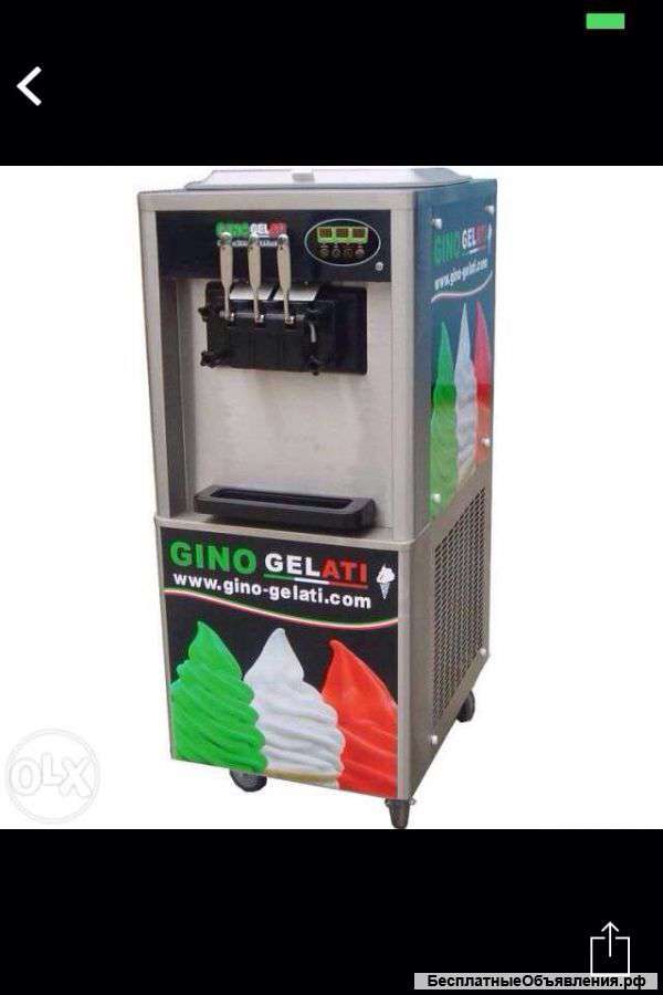 Фризер(Италия)под мягкое мороженое