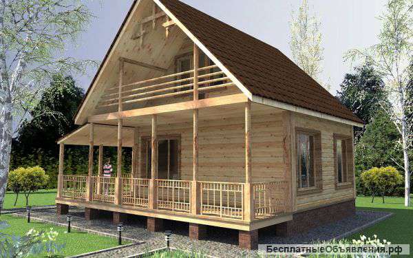 Строим деревянные дачные дома под ключ