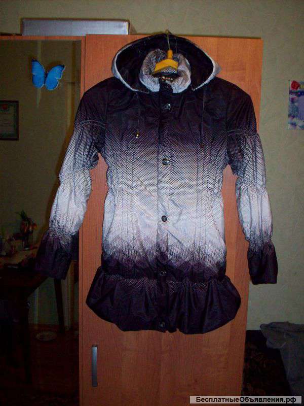 Осеннее детское пальто