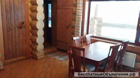 Эйлинг-деревянный сруб на берегу Сямозеро