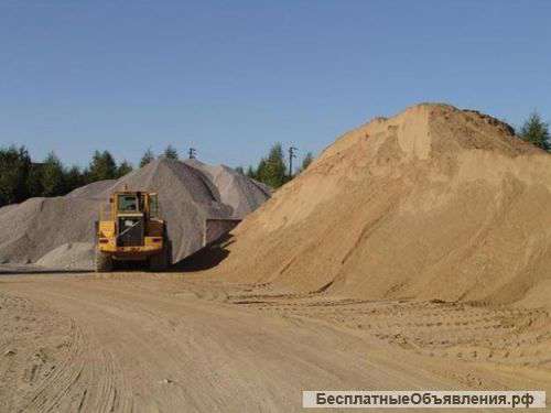 Песок, Щебень, ПГС, Земля, Торф