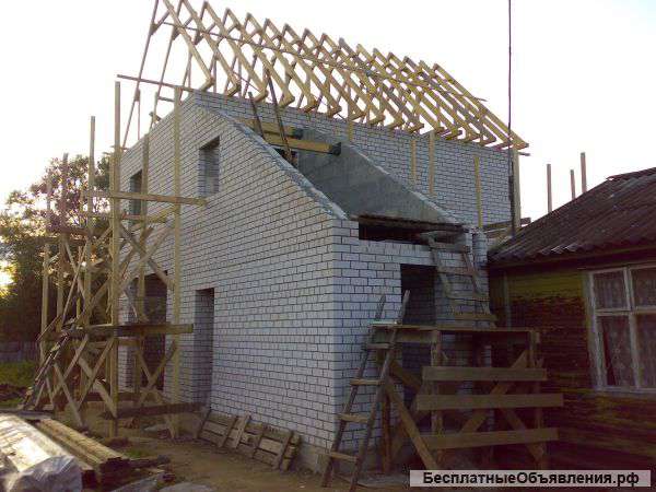 Строительство домов, Гаражей, Террас, Веранд