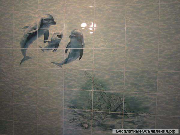 Ремонт Ванной и Туалета, Кладка плитки