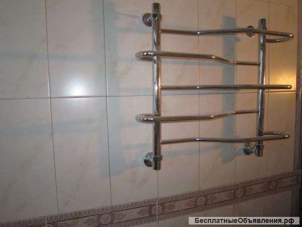 Ремонт Ванной и Туалета, Кладка плитки