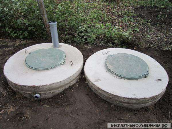 Септик из бетонных колец, Канализация