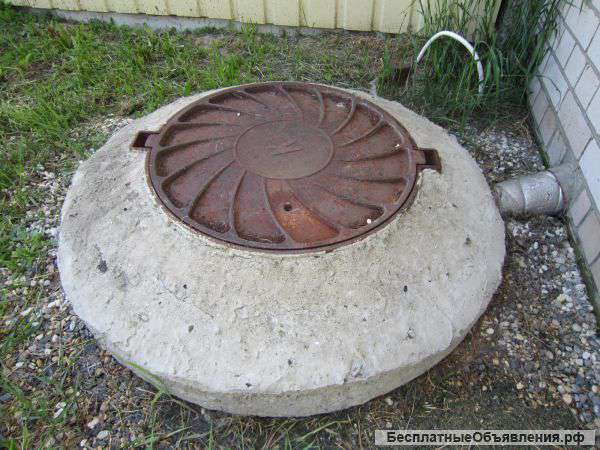 Септик из бетонных колец, Канализация