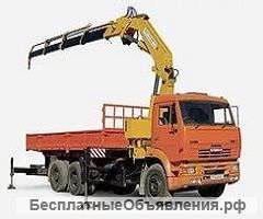 Сдадим в аренду вместе с водителем, манипулятор 6 метровый и 7 т. г. Серпухов и область.