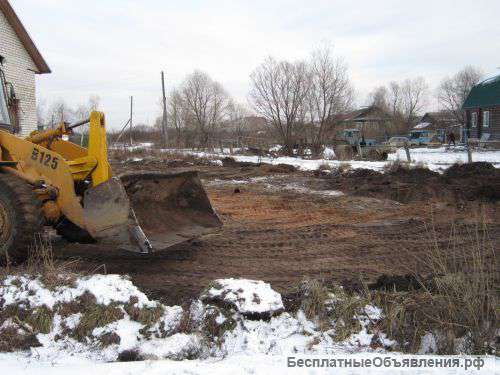 Выравнивание участков Планировка