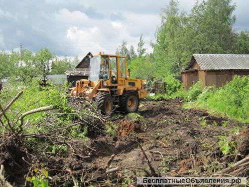 Выравнивание участков Планировка