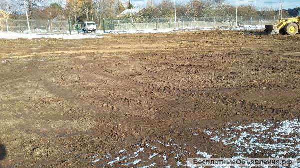 Расчистка участка под строительство