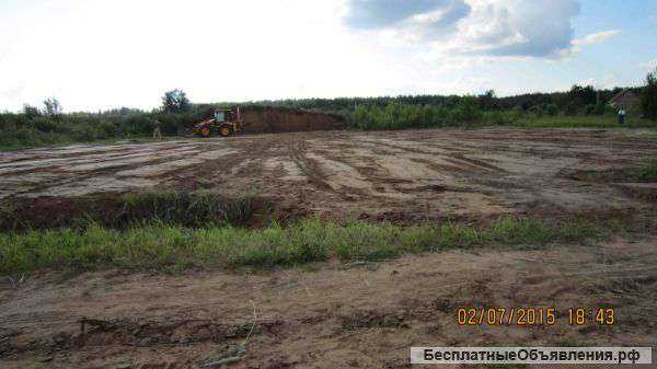 Расчистка участка под строительство