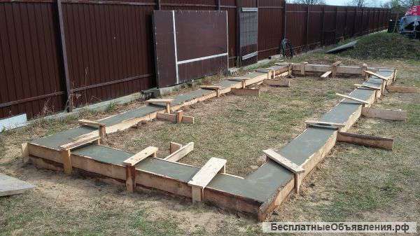 Ленточный фундамент