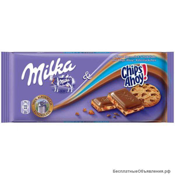 Шоколад Milka Oreo, Daim, TUC из Европы