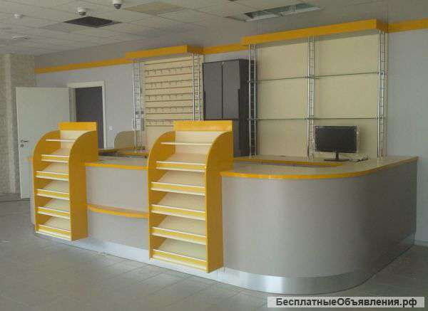 Стойки, витрины , прилавки