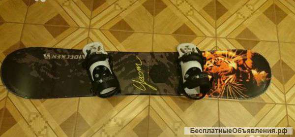 Сноуборд Jrom Nidecker+ крепления Burton S