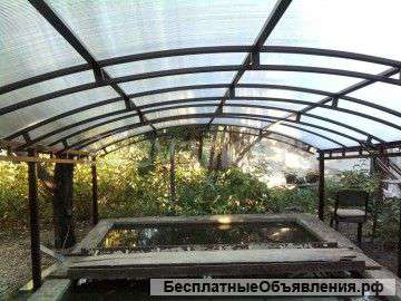 Навесы из сотового поликарбоната