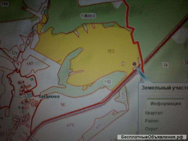 Зем. участок 83га в Тульской обл.