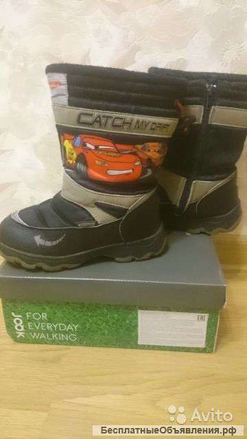 Сапожки мембрана Тачки, р.29, зима