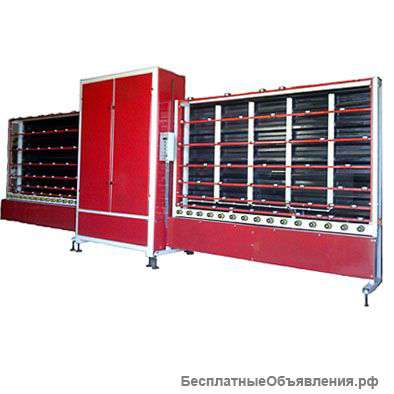 Мойка и сушка для стеклопакетов на 2 щётки VILMAC