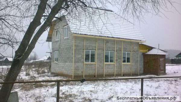 Дом с мансардой