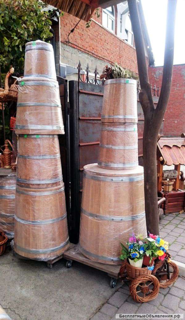 Кадушки дубовые для солений от производителя. Доставка