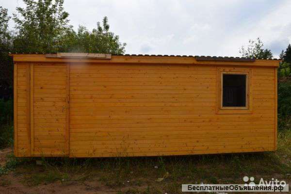Бытовки, вагончики б/у, новые