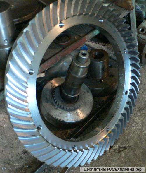 Вал шестерни, зубчатые колёса, оси, кольца, производство деталей по чертежам