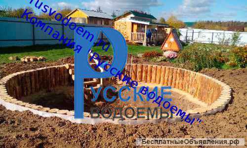 Берегоукрепление водоема шпунтом