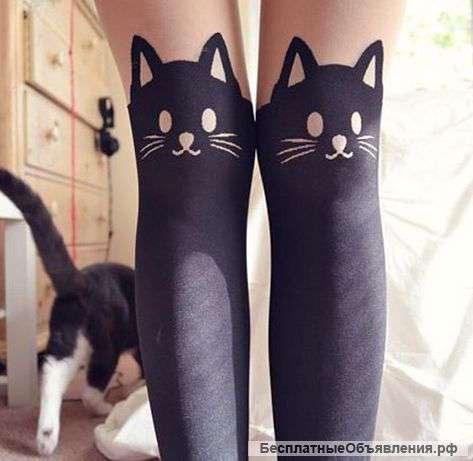 Колготки с различными рисунками