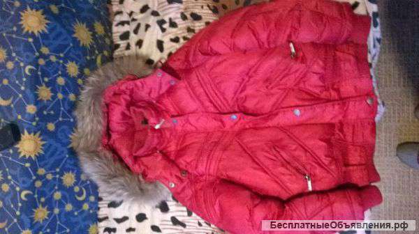 Зимнюю куртку для девочки 10-12 лет