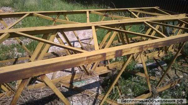 Вставка стрелы на кран ДЭК 251