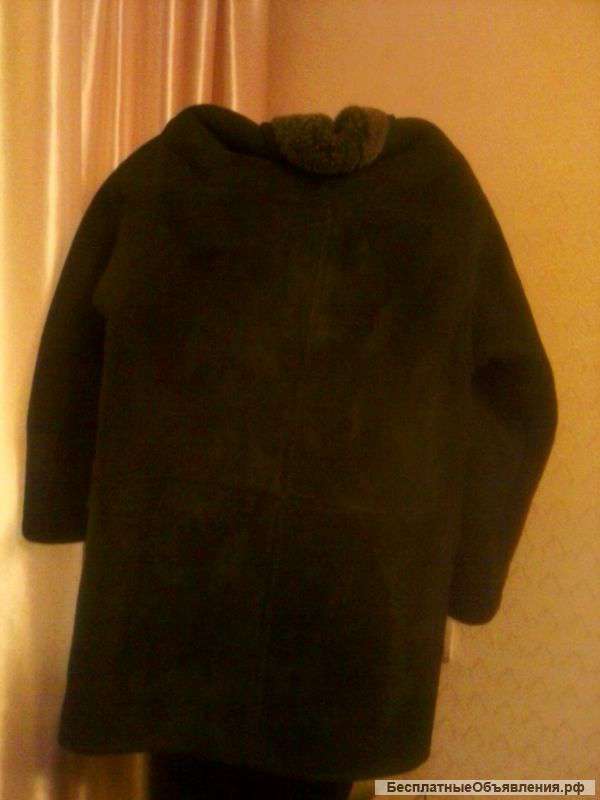 Дубленка б/у мужская