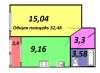 Квартиру в новом доме за 2,45 млн