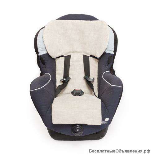 Льняные вкладыши в детские автокресла