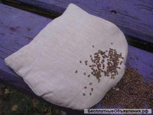 Льняные подушки-грелки