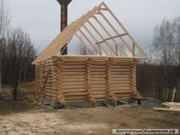 Срубы Дома и Бани