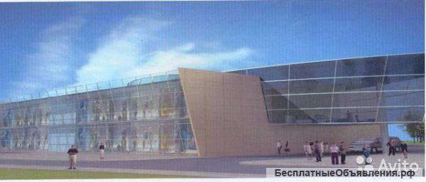 Строящийся торговый центр в г. Энгельс