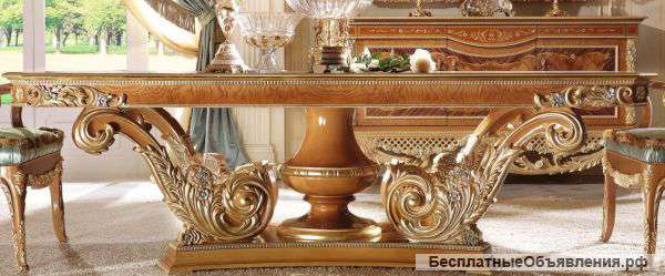 Стол обеденный новый фабрики "Gotha Luxury" Италия