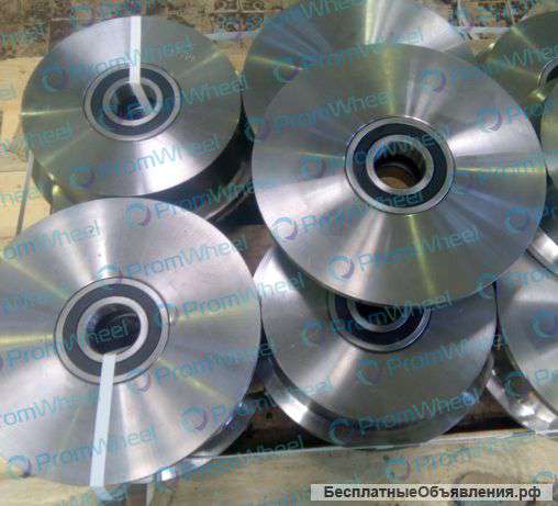 Колеса с двумя ребордами стальные
