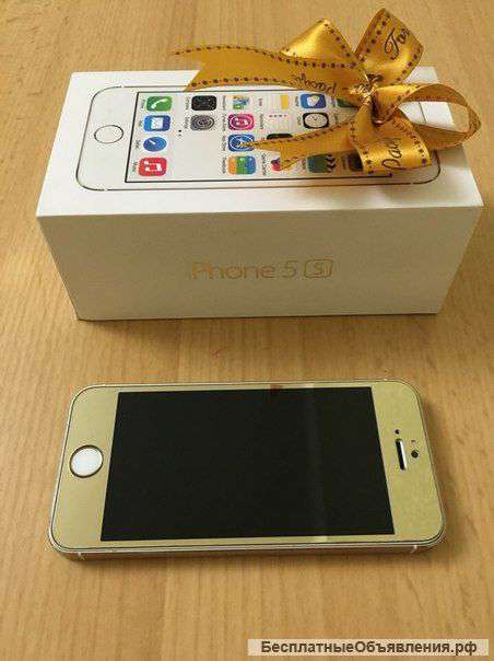 Apple iPhone 5s 16 Gb золотой