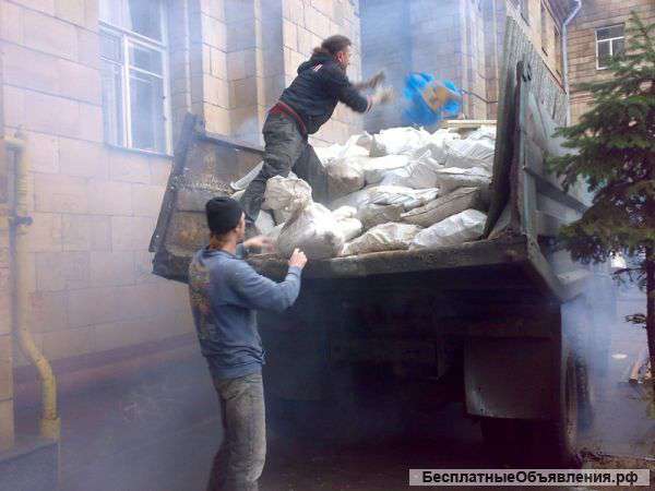 Услуги грузчиков, разнорабочих, подсобников
