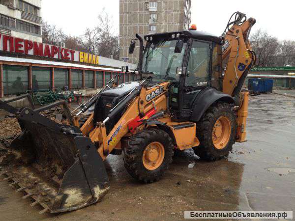 Экскаватор-погрузчик case 580 T