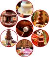 Шоколадный фонтан для дома Chocolate Fondue Fountain