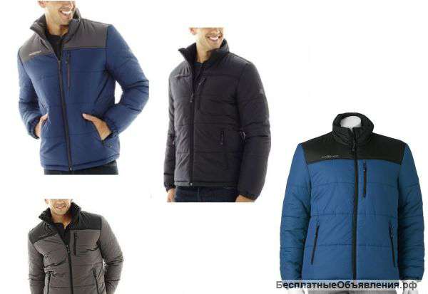 Zero xposur men's puffer jacket quilted polyester size S, M, L, XL, XXL NEW