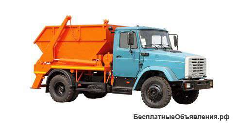 Вывоз мусора контейнерами газелями