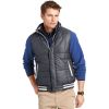 Izod men's Puffer Vest jacket Outerwear navy solid polyester size L, XXL NEW