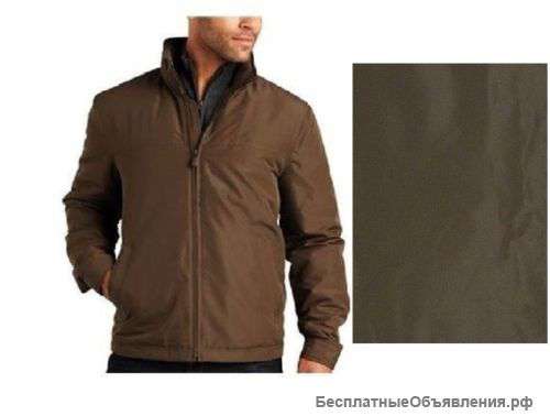 Dockers Lightweight Jacket Sport Tek zip front Olive Polyester men's size M NEW