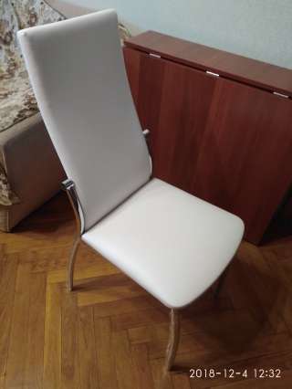 Стулья новые хромированные (разные цвета)